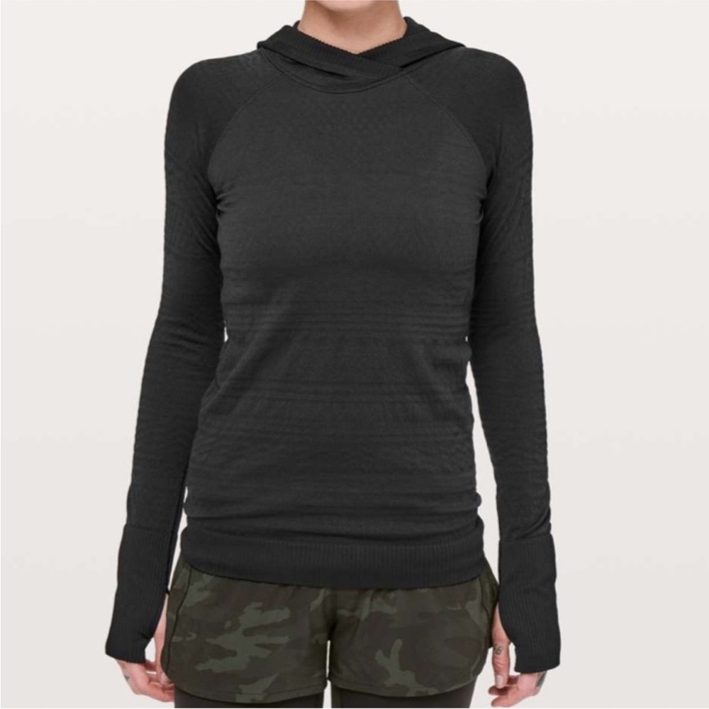 Lululemon Rest Less Hoodie size 8 in Black